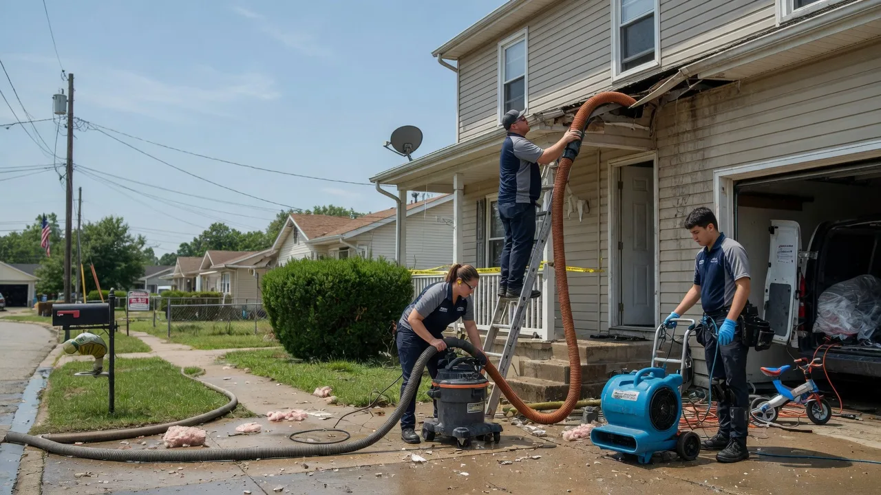 Water Damage Restoration in Barnesville, PA near me